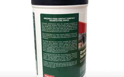 Dreumex Food Contact Surface Disinfecting Wipes