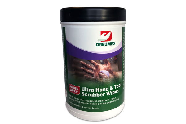 Dreumex Power Wipes® Ultra Hand & Tool Scrubber Wipes