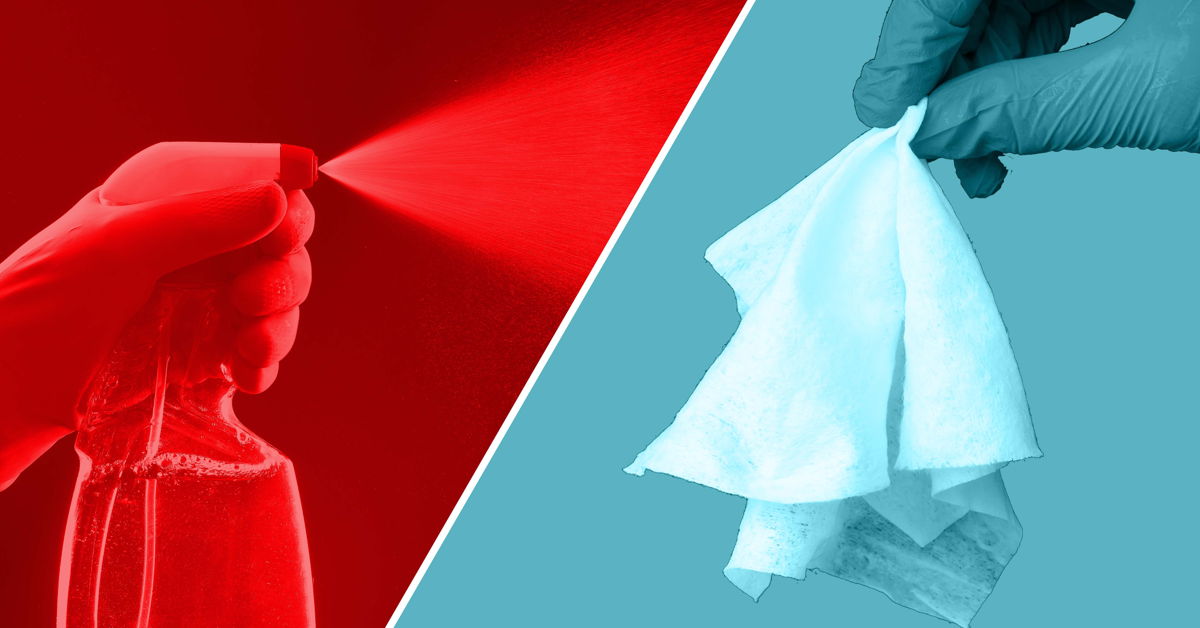 Disinfecting Wipes Vs. Disinfecting Sprays Dreumex