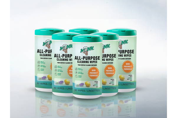 Monk All-Purpose Cleaning Wipes