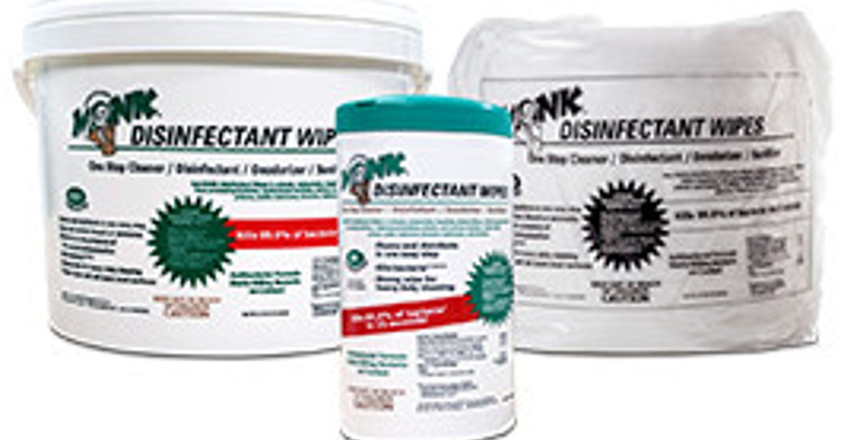Monk Disinfectant Wipes Dreumex
