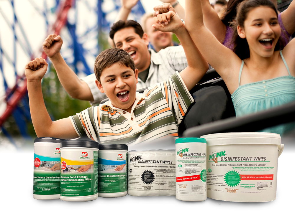 Reducing the Spread of Germs in Theme Parks